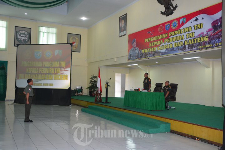 Panglima TNI Kunjungi Pangdam XII/Tanjungpura