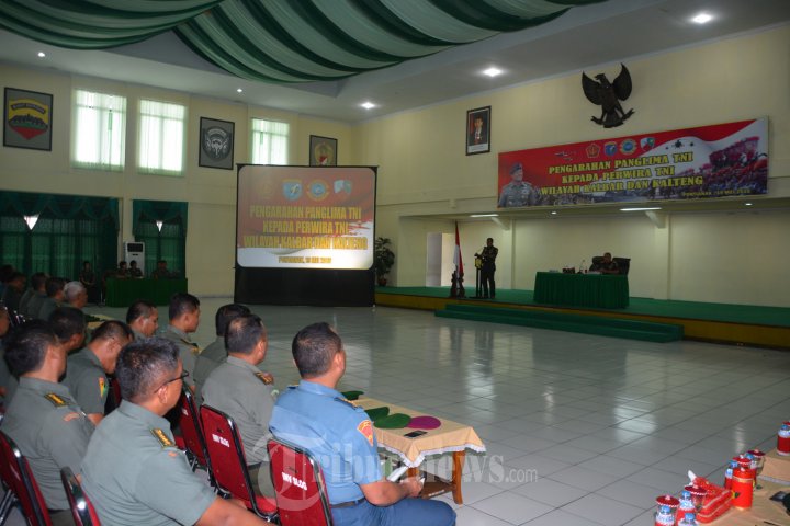 Panglima TNI Kunjungi Pangdam XII/Tanjungpura