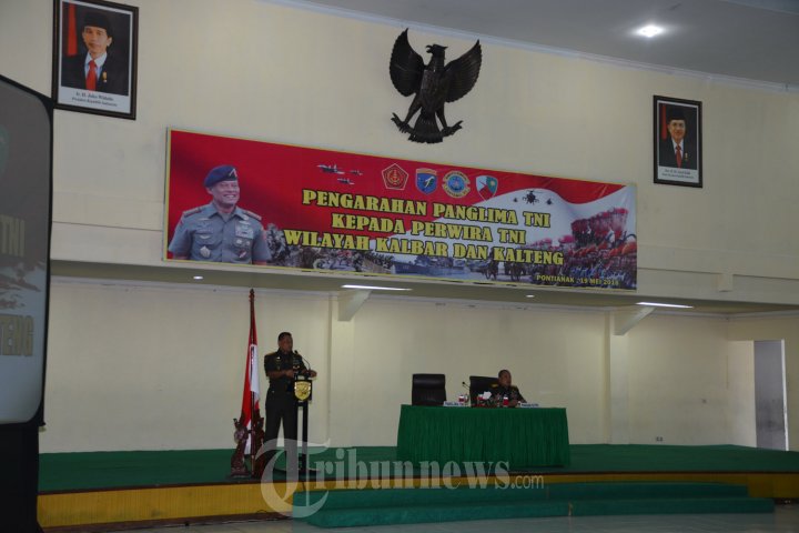Panglima TNI Kunjungi Pangdam XII/Tanjungpura