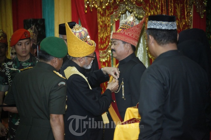 Panglima TNI Mendapat Gelar Kehormatan Adat Aceh Sri Lela Wangsa