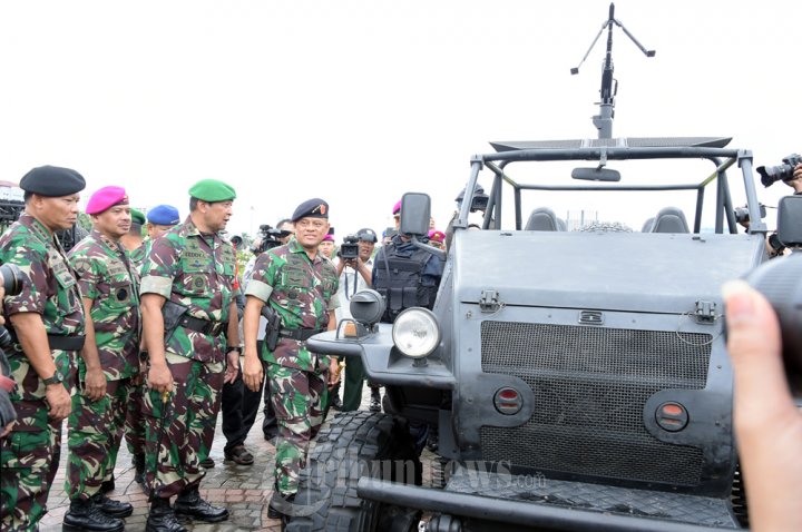 Panglima TNI Pimpin Apel Gelar Pasukan Pengamanan KTT OKI