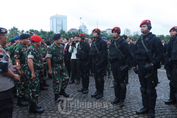 Panglima TNI Pimpin Apel Gelar Pasukan Pengamanan KTT OKI