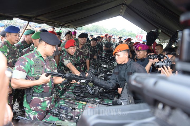 Panglima TNI Pimpin Apel Gelar Pasukan Pengamanan KTT OKI