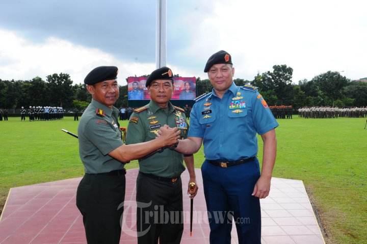 Panglima TNI Pimpin Sertijab Dandenma Mabes TNI