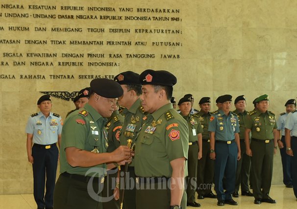 Panglima TNI Pimpin Sertijab Irjen