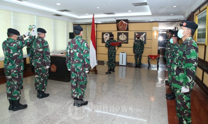 Panglima TNI Pimpin Sertijab Kepala Badan Pembinaan Hukum