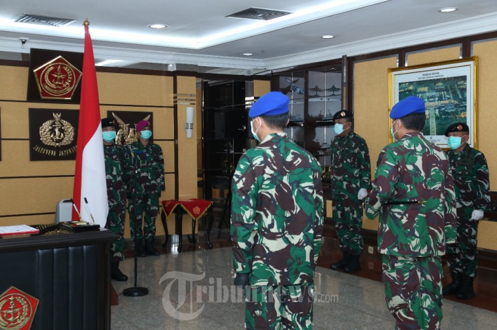 Panglima TNI Pimpin Sertijab Komandan Pusat Polisi Militer