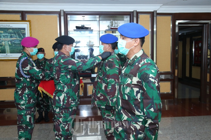 Panglima TNI Pimpin Sertijab Komandan Pusat Polisi Militer