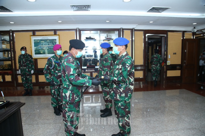 Panglima TNI Pimpin Sertijab Komandan Pusat Polisi Militer