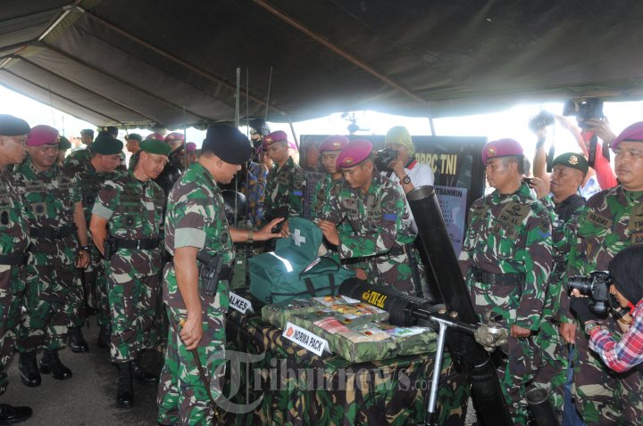 Panglima TNI Pimpin Upacara Serah Terima Alih Kodal PPRC TNI