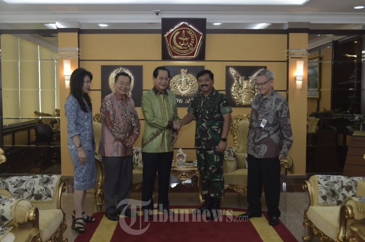 Panglima TNI Terima Audiensi Dirut PT. Bank Central Asia