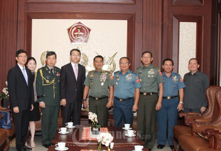 Panglima TNI Terima Dubes Korea