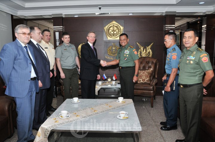 Panglima TNI Terima Dubes Rusia