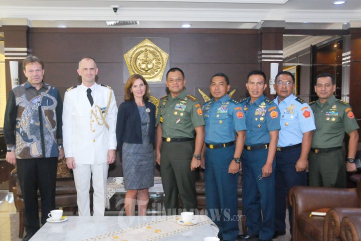 Panglima TNI terima Dubes Swedia