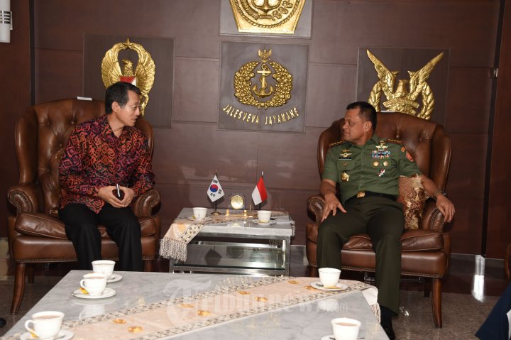 Panglima TNI terima Duta Besar Korea