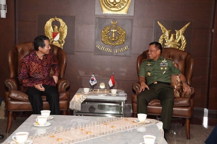 Panglima TNI terima Duta Besar Korea