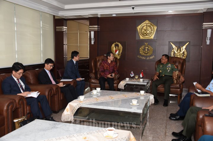 Panglima TNI terima Duta Besar Korea