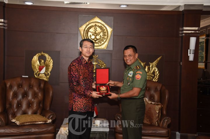 Panglima TNI terima Duta Besar Korea