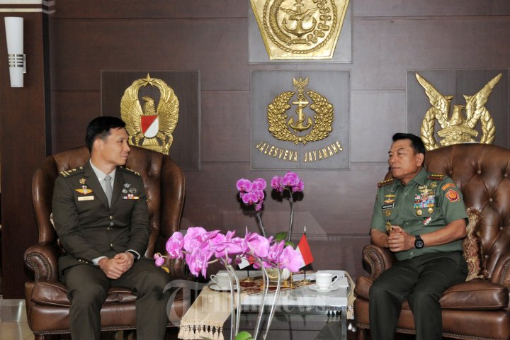 Panglima TNI terima Kasad Singapura