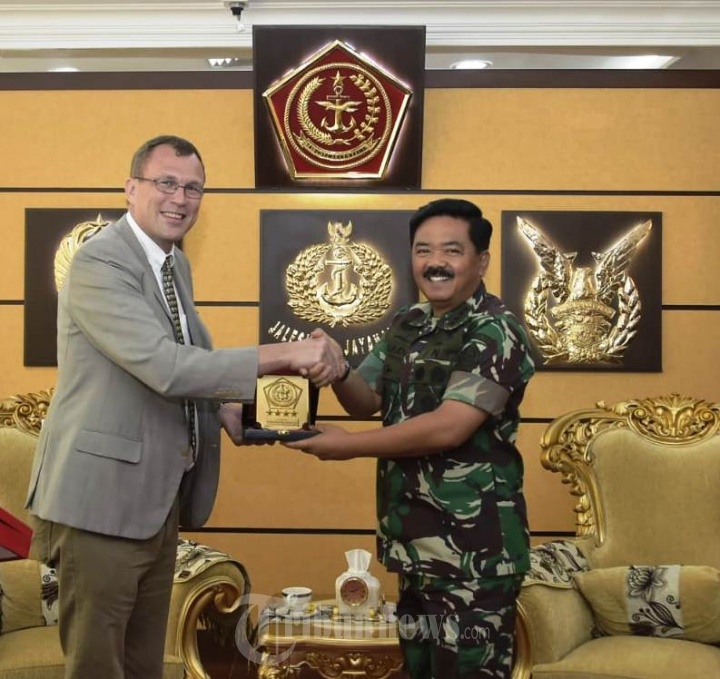 Panglima TNI Terima Kunjungan Kehormatan Delegasi ICRC
