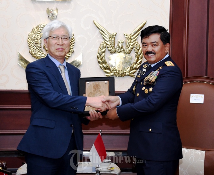 Panglima TNI Terima Kunjungan Kehormatan Menteri DAPA Korsel