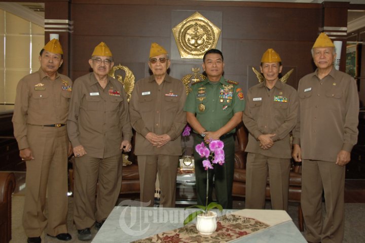 Panglima TNI Terima Kunjungan Ketua Umum LVRI