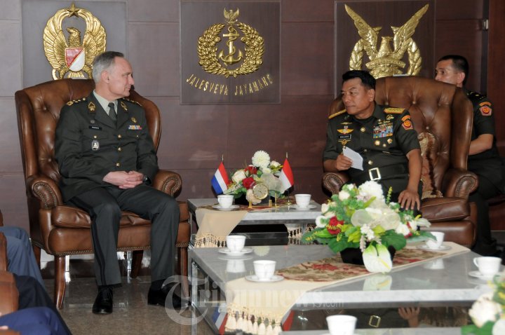 Panglima TNI terima Pangab Belanda