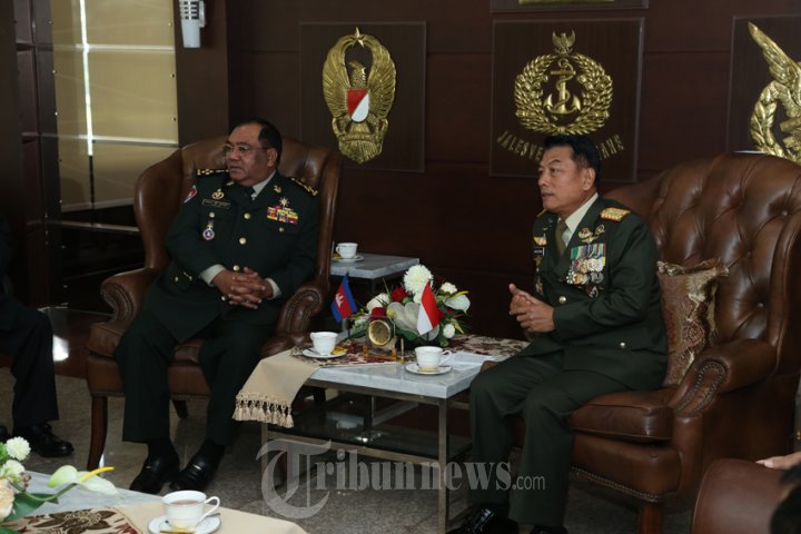 Panglima TNI terima Wakil Pangab Kamboja