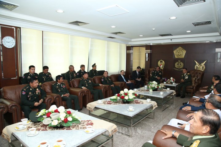 Panglima TNI terima Wakil Pangab Kamboja