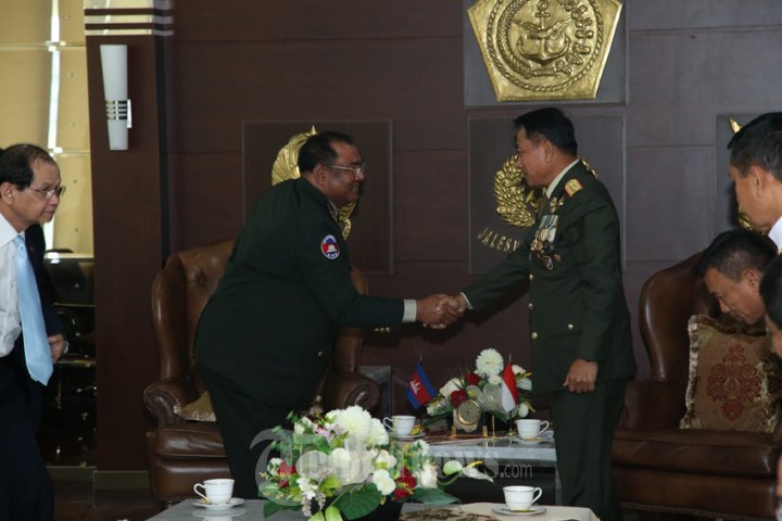 Panglima TNI terima Wakil Pangab Kamboja