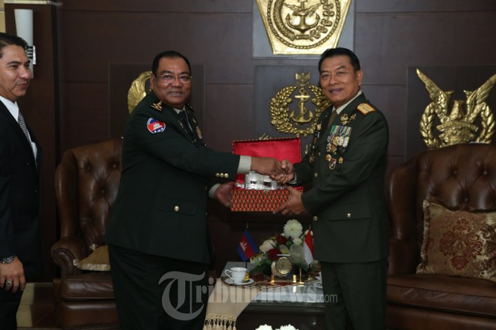 Panglima TNI terima Wakil Pangab Kamboja