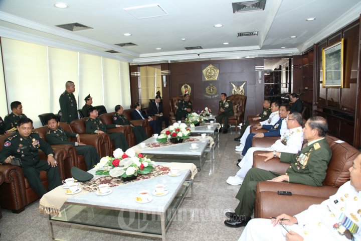 Panglima TNI terima Wakil Pangab Kamboja