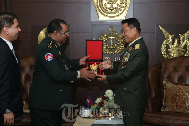 Panglima TNI terima Wakil Pangab Kamboja