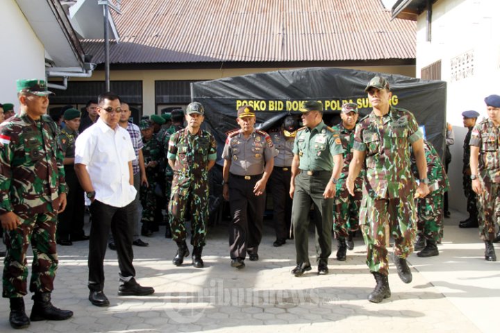 Panglima TNI Tinjau Jatuhnya Helikopter TNI AD