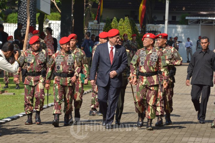Panglima TNI Usai Acara Peringatan HUT Kopassus Ke-64