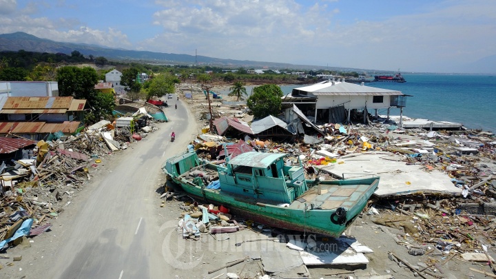 Pantai Mamboro Palu Pasca Tsunami dan Gempa