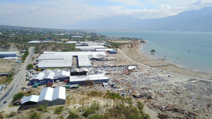 Pantai Mamboro Palu Pasca Tsunami dan Gempa