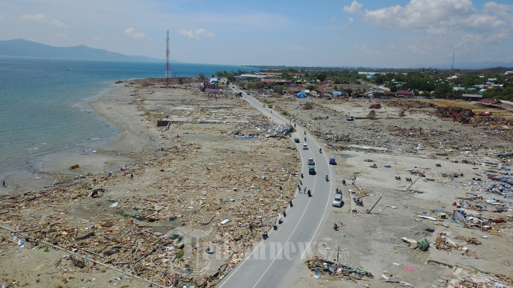 Pantai Mamboro Palu Pasca Tsunami dan Gempa
