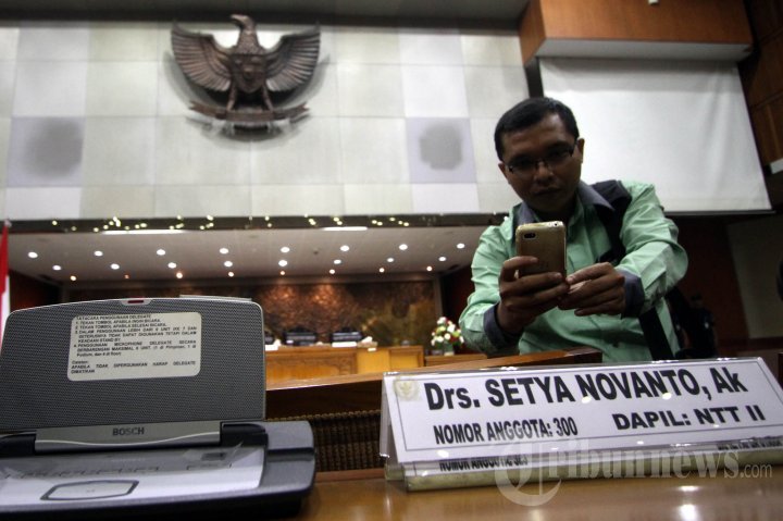 Rapat Paripurna Pasca Mundurnya Setya Novanto