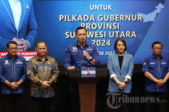 Partai Demokrat Serahkan Surat Rekomendasi Pilkada Serentak 2024