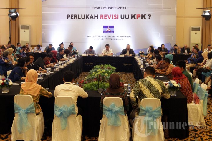 Partai Demokrat Tolak Revisi UU KPK
