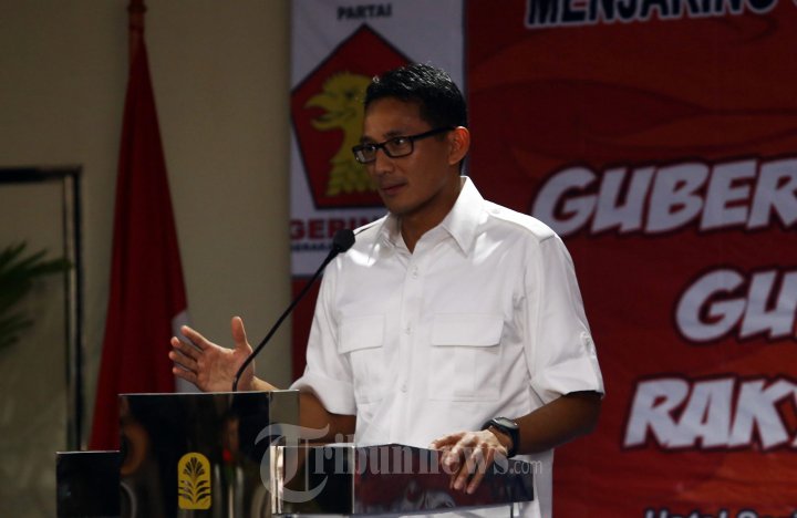 Sandiaga Uno Ikuti Penjaringan Balon Gubernur Jakarta dari Partai Gerindra