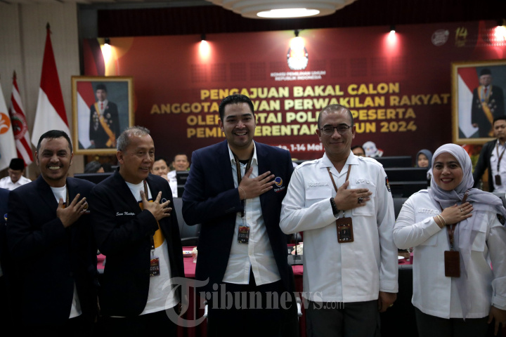 Partai Nasdem Daftarkan Bakal Calon Anggota DPR