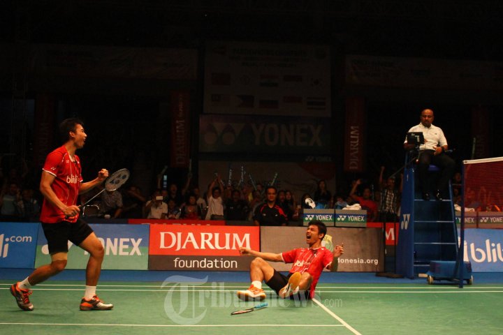 Pasangan Angriawan Berry/Ryan Saputra Juara Satu