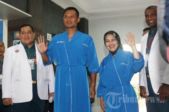 Pasangan Cagub-Cawagub Jalani Tes Kesehatan