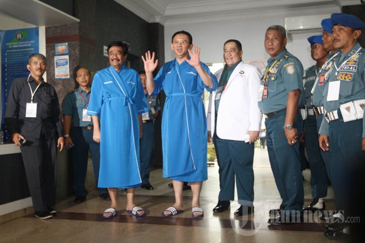 Pasangan Cagub-Cawagub Jalani Tes Kesehatan