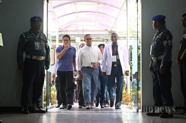 Pasangan Cagub-Cawagub Jalani Tes Kesehatan