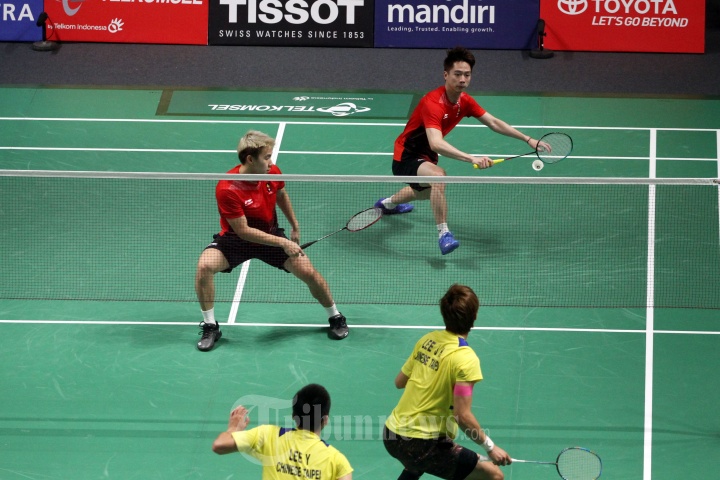 Pasangan Ganda Putra Marcus dan Kevin Lolos Ke Final
