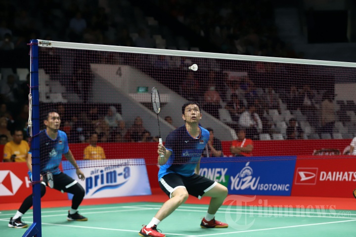 Pasangan Hendra dan Ahsan Melaju ke Semifinal Indonesia Masters 2020