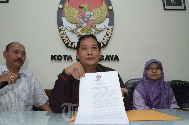 Pasangan Rasiyo-Lucy Lolos Sebagai Peserta Pilkada Surabaya